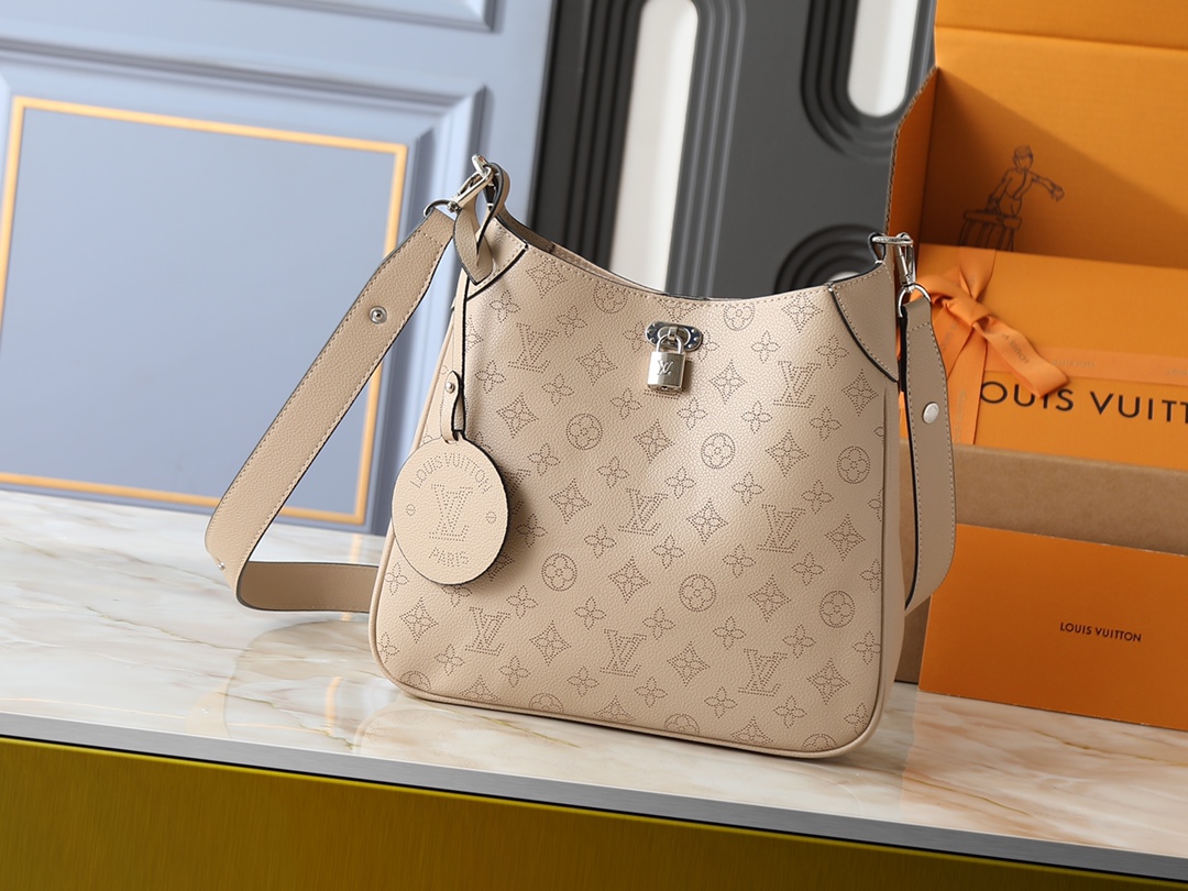 Louis Vuitton LV Classic Handbag Monogram Empreinte Model M83694 Magnetic Lock Special Occasion Luxury Handbag